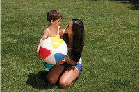 Petits ballons de plage personnalisés en PVC écologique gonflables à éclatement 3D avec logo personnalisé