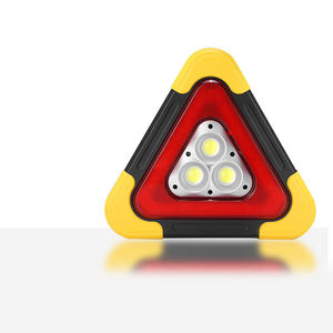 Luz de Advertencia Triangular de Emergencia Solar para Carretera, Alarma de Avería de Emergencia, Señal de Advertencia Triangular para Automóvil con Energía Solar - Product Image 2