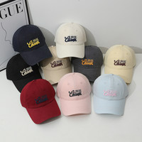 Casquette de baseball à large bord printemps-automne, nouvelle casquette polyvalente anti-UV et pare-soleil pour femme