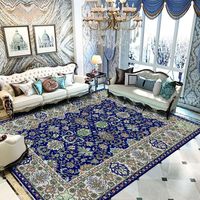 Une usine de fabrication chinoise produit des motifs de fleurs, tapis moderne imprimé en 3D, pour salon, chambre à coucher, tapis antidérapant