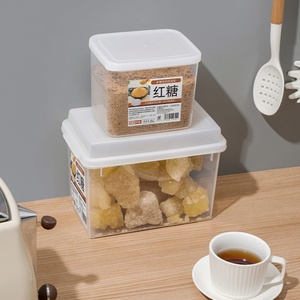 Acrylic <b>Food</b> Storage Box PE <b>Plastic</b> <b>Container</b> for Dry <b>Food</b> Fresh Style Bread Bin for Kitchen or Work Safety First - Product Image 4