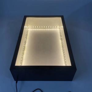 Échantillon gratuit Boîte d'ombre bon marché Cadre photo Art mural Boîte d'ombre 25*<span class=keywords><strong>40</strong></span> <span class=keywords><strong>cm</strong></span> <span class=keywords><strong>Profondeur</strong></span> 9cm Cadre de boîte d'ombre profonde avec bande lumineuse USB - Product Image 4