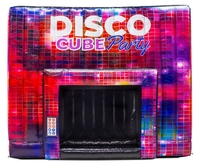 WINSUN personnalisé Disco Cube gonflable Bounce House Commercial Combo Location en plein air