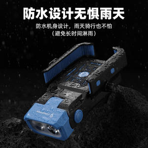 Luz Delantera para Bicicleta Jorhorse con Soporte para Teléfono, Luz LED, 4 Modos, Resistente al Agua IPX4, Material ABS, para Ciclismo - Product Image 4