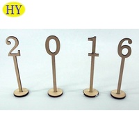 Nombres de Table en bois découpé au Laser, personnalisé, avec Base de support, pour mariages ou décoration intérieure, vente en gros, 30 pièces