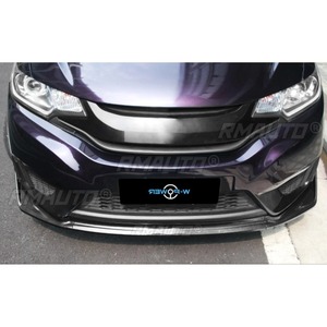 Kit de Carrocería para Honda Fit Jazz 2014-2017, Difusor de Parachoques Delantero, Negro Brillante, Estilo Deportivo, Protector de Parachoques, Accesorios para Automóviles - Product Image 3