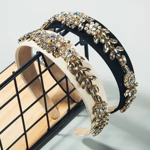 Classic High-Grade Hair Clip Diamond Wide Edge Crystal Fashion Hair Ornaments Headband