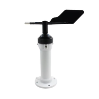 4-20mA RS485 360 °   Transmetteur de capteur de direction du vent en polycarbonate pour la surveillance météorologique des chantiers de construction et des grues à tour