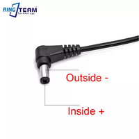 DC-Stecker zu Stecker 5,5x2,5mm Netzteil Spiral kabel BMCC-Kabel DC-Stecker abgewinkelt und gerade Stecker buchse