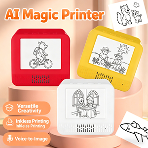 Mini Impresora de Pegatinas GY AI, Juguete Interactivo para Niños, Controlado por Voz, Portátil, Térmico, sin Tinta, Manualidades, para Niños de 3 a 12 Años - Product Image 1
