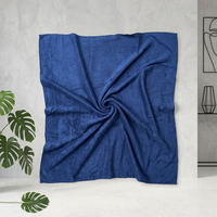 Tela de Rizo CVC de Algodón/Poliéster Color Navy-3477, Producto en Oferta, para Prendas de Vestir, Hecho en Tailandia