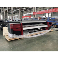 Plotter de Impresión Digital de Solvente KM512i de 3.2m, Plotter de Vinilo de Formato Grande Konica Minolta, Impresora de 320cm 10f Crystaljet