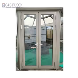 Portes de sécurité insonorisées Fuson Porte extérieure Portes à battants de haute qualité Portes maman et fils de qualité Porte d'entrée moderne - Product Image 5