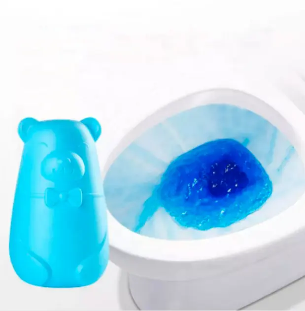 Biumart Automatic Bear Toilet Bowl Accessories Toilet Cleaner For Bathroom Deodorizes Cleaning