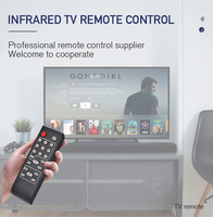 Control remoto Programable por Ir, controlador remoto Universal Rf de largo alcance, fabricante personalizado