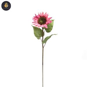 Usine de <span class=keywords><strong>tournesol</strong></span> artificiel en PU, <span class=keywords><strong>tournesol</strong></span> artificiel <span class=keywords><strong>rose</strong></span> de décoration de salle de mariage bon marché, vente en gros - Product Image 4