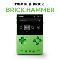 Console de jeu portable Trimui Brick Hammer Metal, écran IPS 3,2 pouces, Linux, jeux vidéo rétro, WiFi, lumière RGB