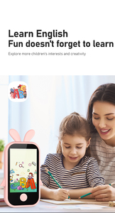 Dual Kamera Foto Video Musikspiele Handy Baby Kinder Smartphone Touchscreen Infantil Toy Smartphone - Product Image 4