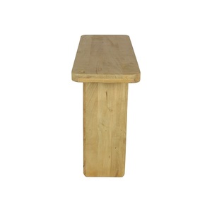 Elegant Solid Wood <b>Console</b> <b>Table</b> for Entryway Modern Hallway <b>Table</b> Nordic Style Furniture with Natural Finish Sturdy Frame - Product Image 2