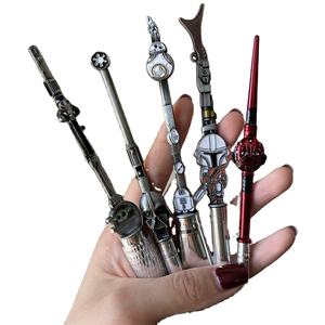 Nouveau design 5 pièces StarWars Jedi Knight ensemble de pinceaux de maquillage Dark Vador cosmétique fard à paupières kit de pinceaux à sourcils Pincel Maquiagem Lilo - Product Image 3