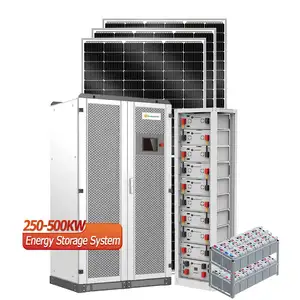 Onduleur tout-en-un Système d'énergie solaire hybride 30KW 50KW 60KW 100KW 150KW 250KW Système de stockage d'énergie