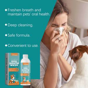 Aditivo para Agua Bucal para Perros Yegbong Sin Perfume, Refresca el Aliento, Limpia los Dientes y las Encías, Solución de Higiene Bucal - Product Image 4