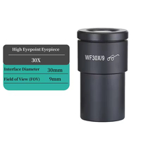 30mm Interface Stereo High-Definition Microscope High-Eyepoint Achromatic Lens Universal Biological Microscope OEM Customizable