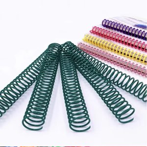 A4プラスチックバインディング付きノート30穴スパイラルストリップ二重ループワイヤーブックバインダールーズリーフペーパー用スクールオフィス用品 - Product Image 2