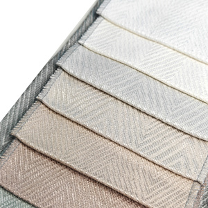 Viscose Polyester Rayon và Jacquard màn rèm vải với linen pha trộn, mềm draping dệt may cho trang trí nội thất - Product Image 2