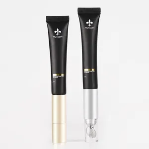 15ml Empty Plastic Cosmetic Essence cream Tube Packaging Container Tube Massage Eye Cream Tube With Zinc Alloy Head