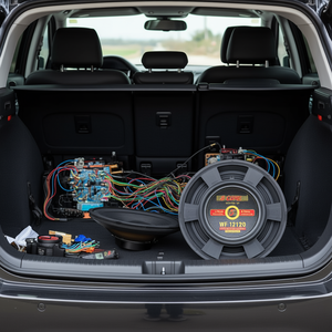 ซับวูฟเฟอร์คู่ 5 คอร์ WF 12120 ขนาด 12 นิ้ว 4 โอห์ม 2400 วัตต์ สำหรับรถยนต์ เสียงเบสหนักแน่น - Product Image 2