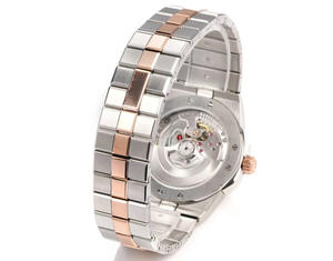 Montre mécanique automatique en acier inoxydable de haute qualité - Résistante à l'eau, lumineuse, style sportif et professionnel de luxe - Product Image 4
