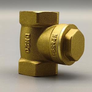 1/2 \ "-4 \" Hướng dẫn sử dụng Brass ngang van kiểm tra với nữ chủ đề không trở lại Brass van cho nước phương tiện truyền thông - Product Image 5