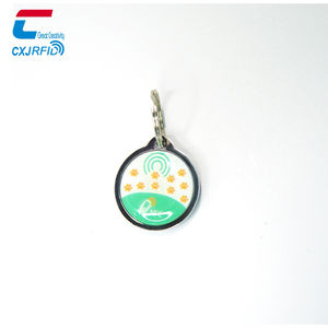 ペット犬IDタグカスタム合金スマートNFC NTAG213アンチロスト金属エポキシQRコード卸売 - Product Image 4