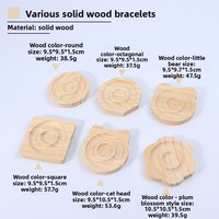 Bracelet de perles de Bouddha, plateau à bijoux en bois, présentoir à perles personnalisé, plateau de présentation en bois de pin brun, présentoir à bracelets, présentoir