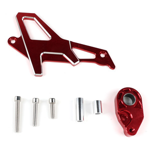 Cubierta Protectora de Aluminio Roja para el Compartimento del Motor de Motocicletas Todoterreno, Modificación para Crf250L 300L Crf250Rally - Product Image 1