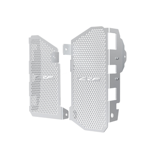 Para <span class=keywords><strong>Honda</strong></span> <span class=keywords><strong>CRF450L</strong></span> CRF450X CRF450RL 2021 - 2024 2023 2022 protector de radiador de motocicleta cubierta de rejilla de marco de protección de tanque de agua - Product Image 4