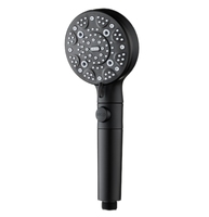 Pommeau de douche en pierre minérale à haute pression à 9 fonctions, pommeau de douche à main de massage pour salle de bain à économie d'eau avec filtre