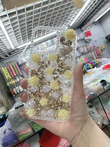 Sang Trọng Lấp Lánh 3D Kim Cương Handmade Loạt Đối Với <span class=keywords><strong>iPhone</strong></span> <span class=keywords><strong>6</strong></span> 7 8 11 12 13 14 15 16 17 Không Khí Cộng Với Pro XS Max Điện Thoại Di Động Trường Hợp - Product Image 4