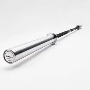 IWF Standard Olympic Weightlifting Bar 20KG 2200MM 190K PSI Competition <strong>Barbell</strong> Har Chromed <strong>Barbell</strong> CrossFit <strong>barbell</strong> - Product Image 1