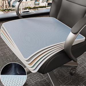 Cojín de asiento Interior de coche de una sola pieza de verano, alfombrilla de ratán de Color sólido fresco transpirable, almohadas de madera para el hogar, cojines de asiento - Product Image 2