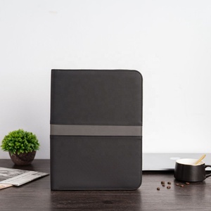 Bìa Cứng PU Tập Tin Thư Mục Văn Phòng Dây Kéo Carpetas <span class=keywords><strong>A4</strong></span> Không Thấm Nước Hồ Sơ Danh Mục Đầu Tư Da Thư Mục Cho Cuộc Phỏng Vấn - Product Image 2