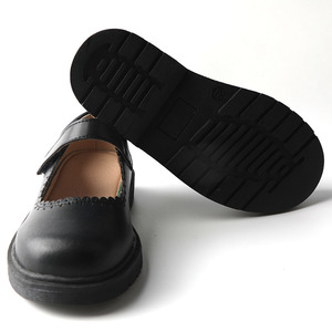 2026 En gros Mocassins robustes noirs en cuir personnalisés pour uniforme - Product Image 6