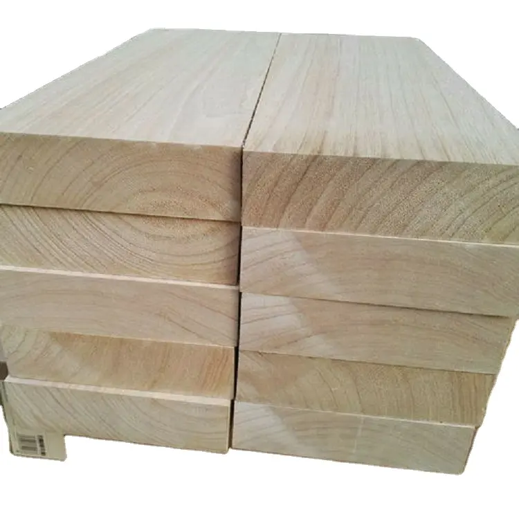 高品質Pine木材製材安い木材価格China Supplier Paulownia Lumber Edge Glued Joint Wood Board Guitar