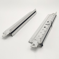 Grille de plafond carrée en acier inoxydable T-grid de Chine, haute résistance, 32/38, ignifuge, antirouille, galvanisée, pour hôtels