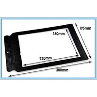 Loupe de lecture grand format en feuille, lentille Fresnel en PVC