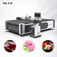 Machine CNC automatique de découpe vibrante de précision AOL 0,1 mm pour tapis de yoga en caoutchouc naturel et fabricants d'articles de sport