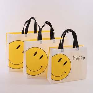 Bolsa de Compras de Tela No Tejida con Recubrimiento de Película, Logotipo Personalizado, Tienda de Ropa - Product Image 2