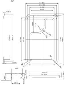 5LF Hojalata Aluminio 500ml Lata de metal cuadrada Nueva serigrafía de 60ml para almacenamiento de alimentos y químicos Nuevos modelos de tratamiento de superficie - Product Image 2