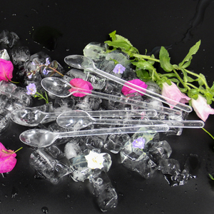 OEM Pp/PS/Pla a granel grado alimenticio barato desechable plástico helado cuchara de Soda cuchara de café - Product Image 5